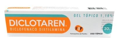 Diclotaren (Diclofenaco) gel tópico 1,16% x 30 g Farmex-Pluxee-Persistente